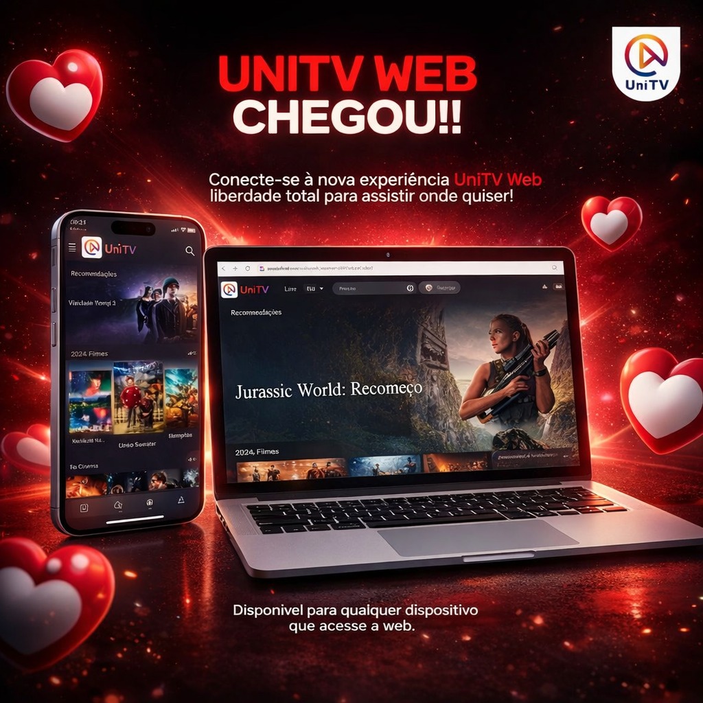 UniTV Box plano de recarga IPTV imagem